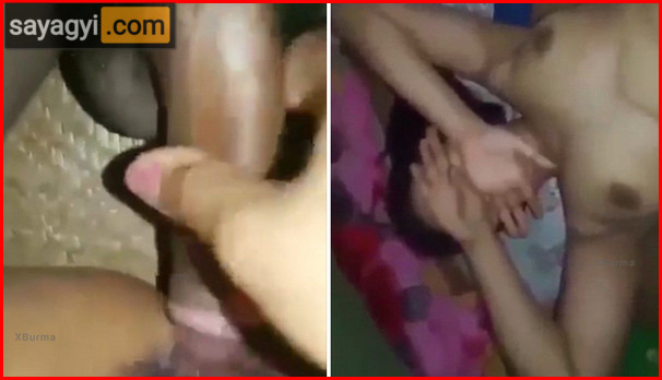 အတွေ့အကြုံမရှိတဲ့မောင်လေးကို ကိုယ်တိုင်ထည့်ပေးနေတဲ့ မမ