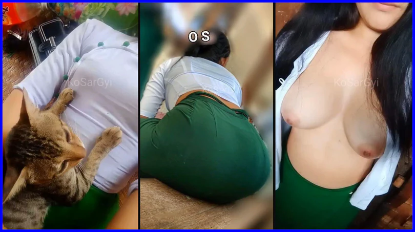 ဆရာနဲ့ ကျောင်းထဲမှာ ခိုးစားတဲ့ ကျောင်းသူလေး